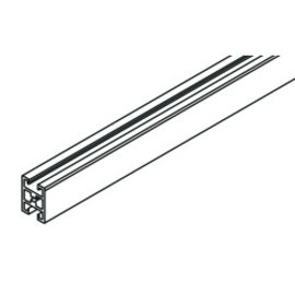 Frame profile, alu anodized, for front subdivision, L= 2500 mm