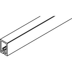 Profil de renforcement, aluminium, anodisé, percé, L= 2500 mm