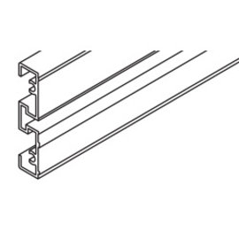 Rail d'écartement Hawa Porta 40, alu anodizé, L= 2000 mm