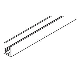 Multi purpose suspension and retainer profile cut to size, alu plain anodi- zed, predrilled (604LM)
