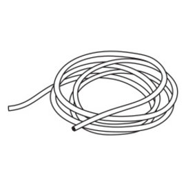 Cable 4 mm, unit 8 metres (type Vertical 150)