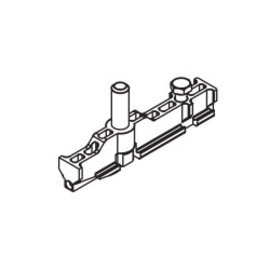 Suspension plate with hanger bolt M12, for 13495