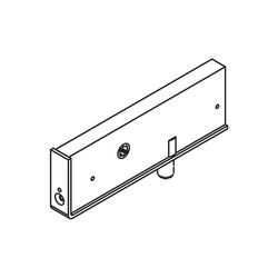 One-bolt safety lock, with square hexagon socket