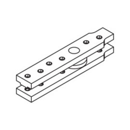 Pivot bearing for sliding pivot door (Hawa Variotec H)