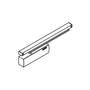 Surface mounted top door closer GEZE TS 3000V with slide rail TS 5000