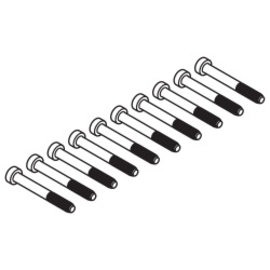 Special fixing screws for securing top track to angled profile support, set of 10 pieces (matic)