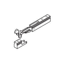 Floor locking lever 0-18°