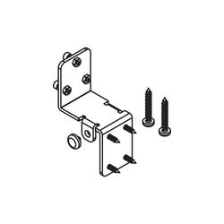 Adapter for soft closing system for furniture doors, incl. set of fixing screws, outer door