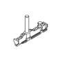 Suspension plate Hawa Junior 250/G, with hanger bolt M12