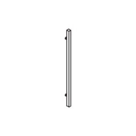 Door handle 400 mm (1' 3 3/4 ''), alu plain  anodized