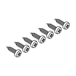 Set of screws for spacer profile, 7 pieces PH 4x16 mm (5/8'')