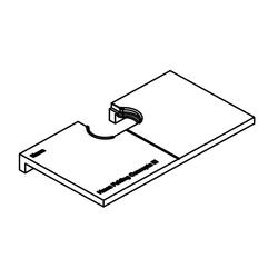 Einfrässchablone für Faltscharnier Hawa Folding Concepta