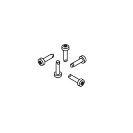 Thread rolling rounded head screw, M3x12 mm, steel, zinc-plated