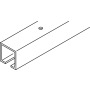 Einfachlaufschiene Hawa Porta 60/100,  Alu, gelocht, L= 2500 mm