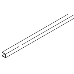 Leading edge frame profile, alu anodized, for 057.3084./042.3001./ 042.3083., cut to size