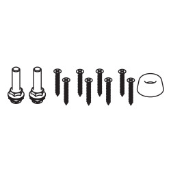 Suspension bolts M10, hexagon nuts, screws and bumper for Junior 80 Z