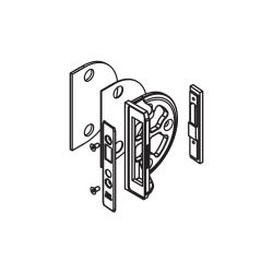 Lock bracket, without cover plate