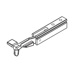Bottom locking device 18-90°, right, lateral operation (HAC)