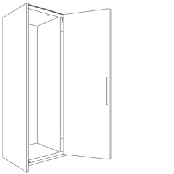Hawa Folding Concepta 25 2 doors