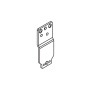 Adapter, for Symmetric track, steel, zinc-plated