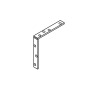 Supporting angle bracket / bottom guide Hawa Porta 300, steel zinc-plated